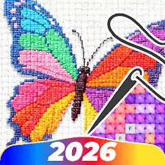 Cross Stitch Book app icon
